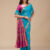 Turquoise Blue Paithani Silk Saree